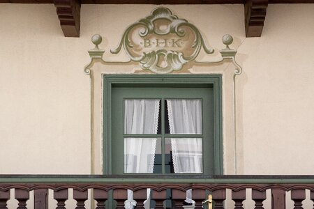 Wood railings ornament architecture