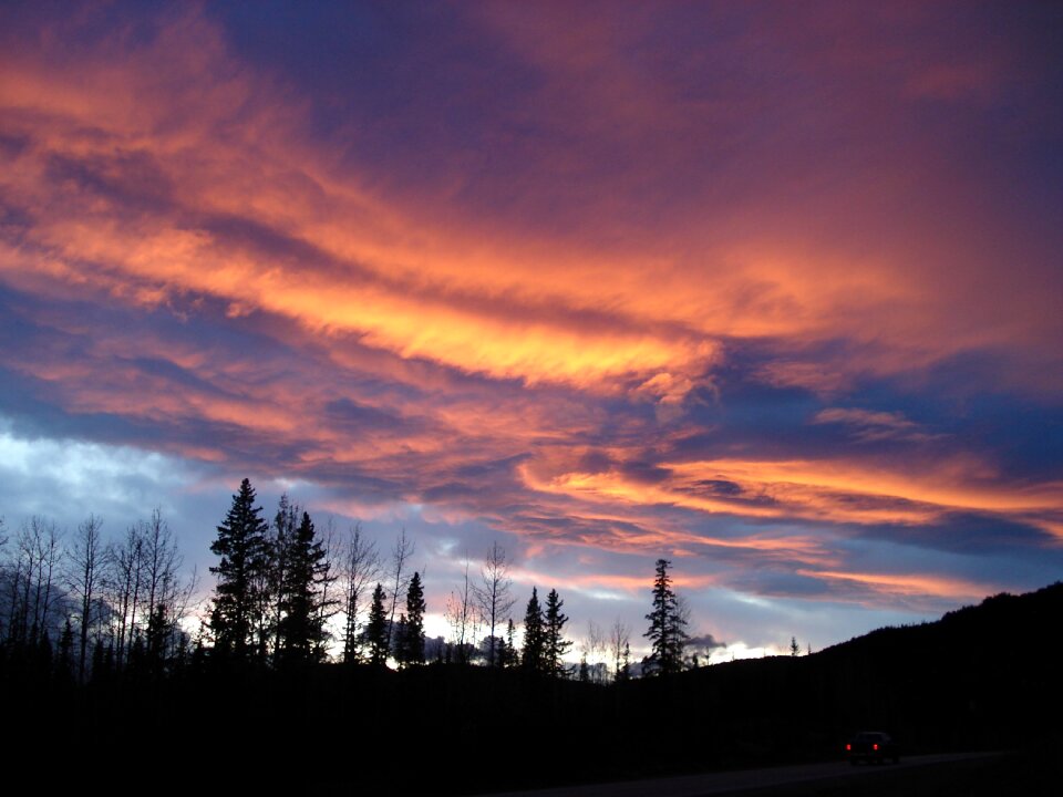 Panoramic sky travel