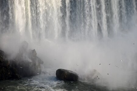 Water waterfall canada