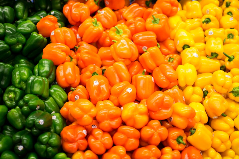 Healthy fruit orange vegetables