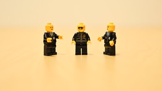Lego group team work