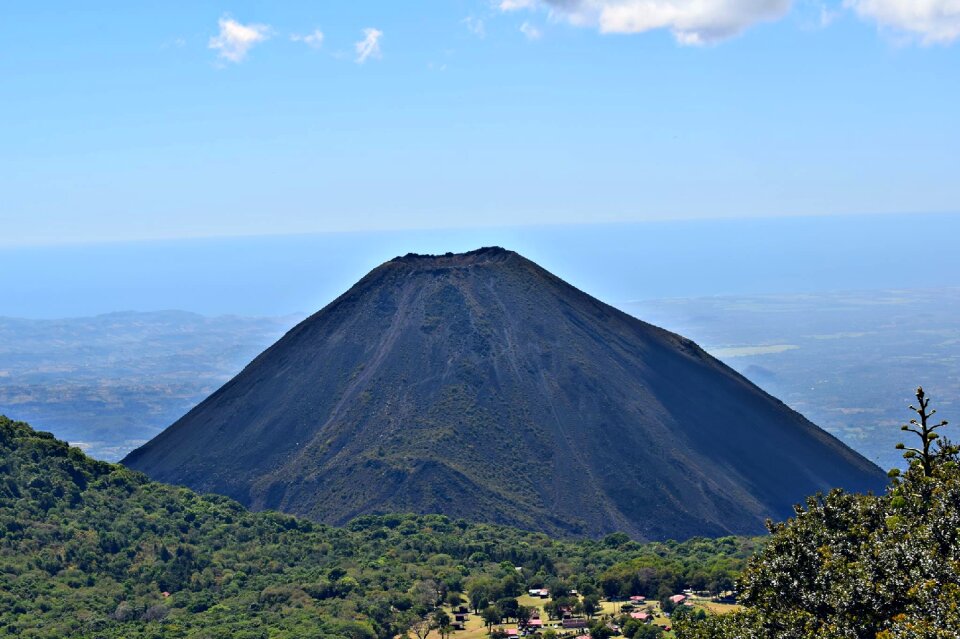 Sky travel volcano