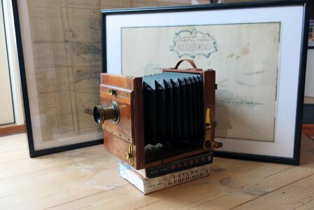 Long-term exposure classic photography antique