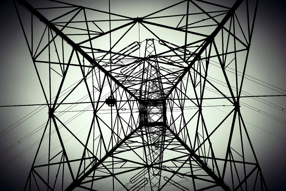 Energy electricity sky