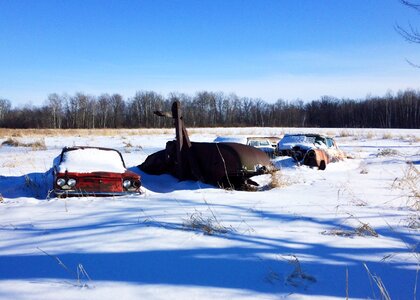 Rust old snow photo