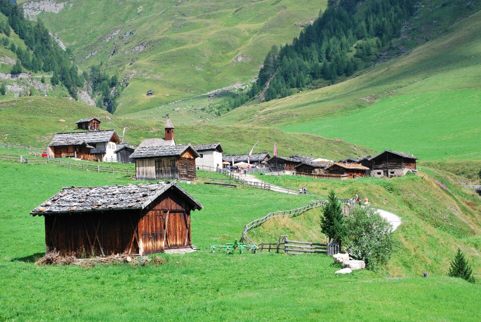 Farm mountain nature