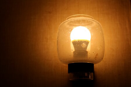Light electricity illuminated photo
