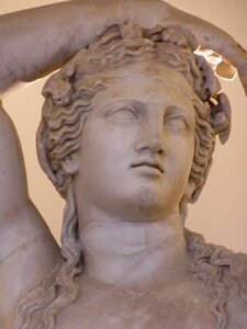 Marble ancient apollo