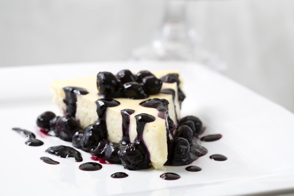 Fruit cream blueberry