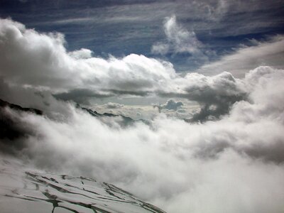 Nature storm cloudscape photo