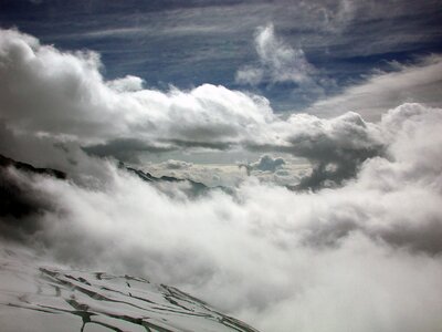 Nature storm cloudscape