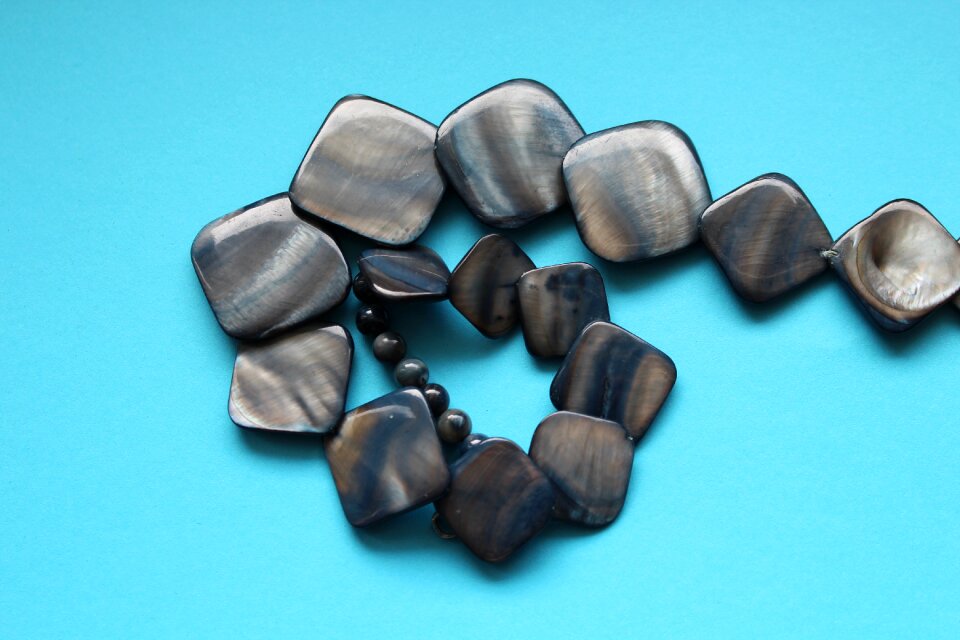 Artificial stones jewelry necklace