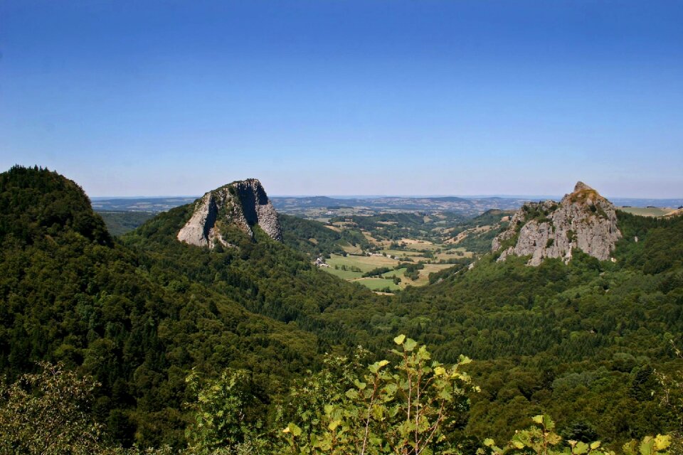 Panoramic sky puy-de-dome