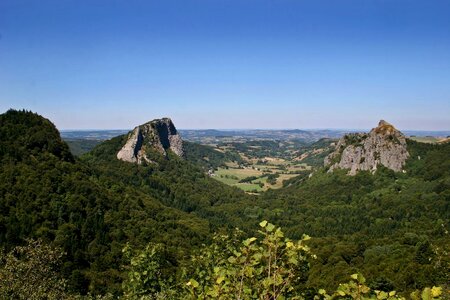 Panoramic sky puy-de-dome