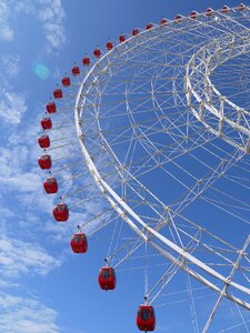 Carnival ferris wheel high photo