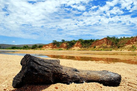 Nature beach river