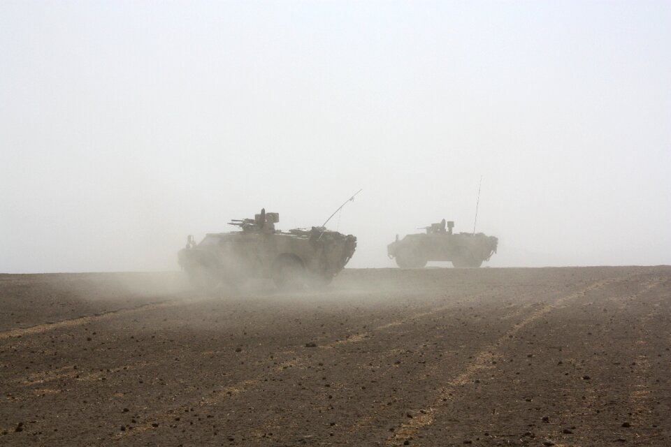 Afghanistan sand dust