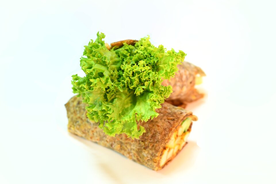 Brown bread vegetable