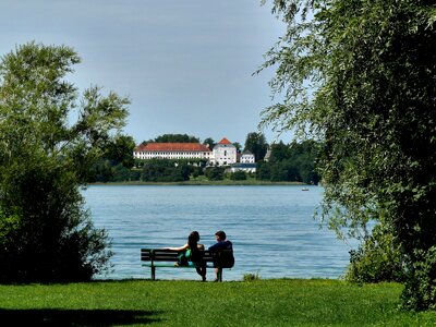 Nature waters chiemsee
