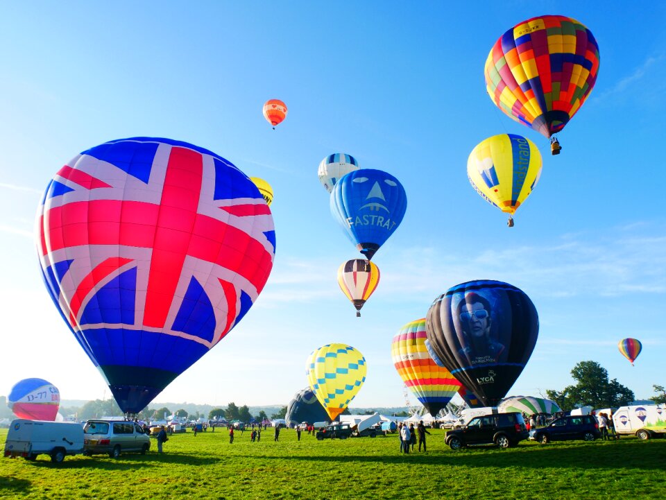 Hot air balloons england uk