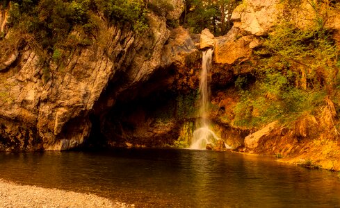 Travel river waterfall