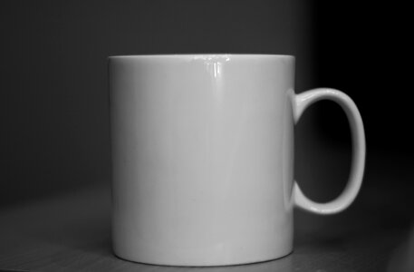 Empty mug tea photo