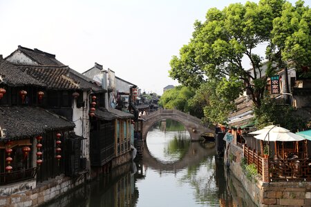 Travel river bridge photo