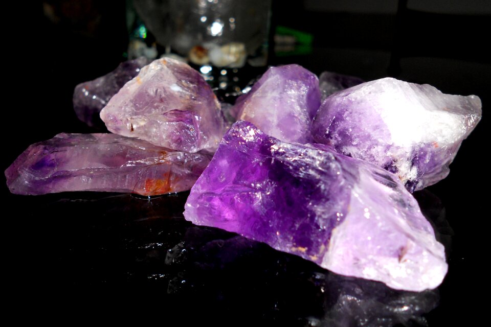 Nature amethyst geology