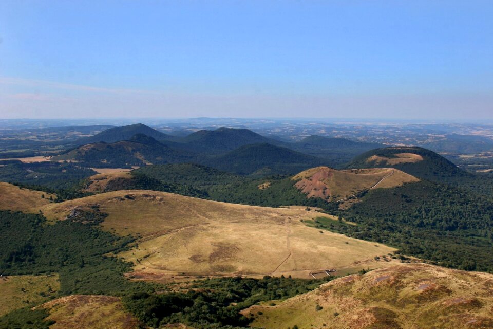 Panoramic sky puy-de-dome