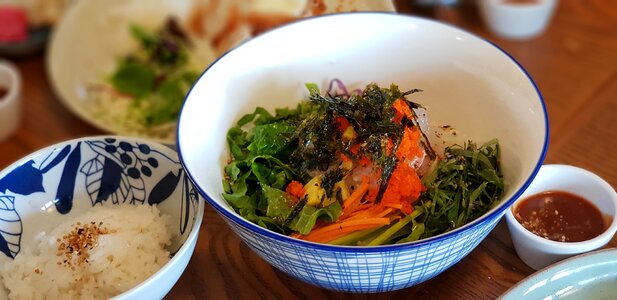 Bowl cooking al rice