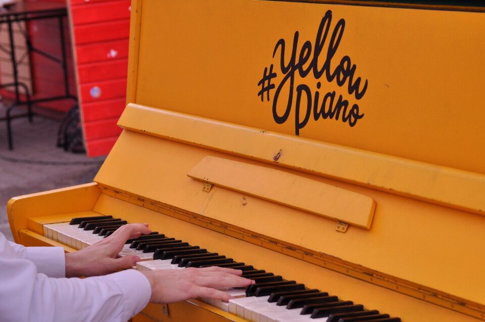 Musician grand piano music