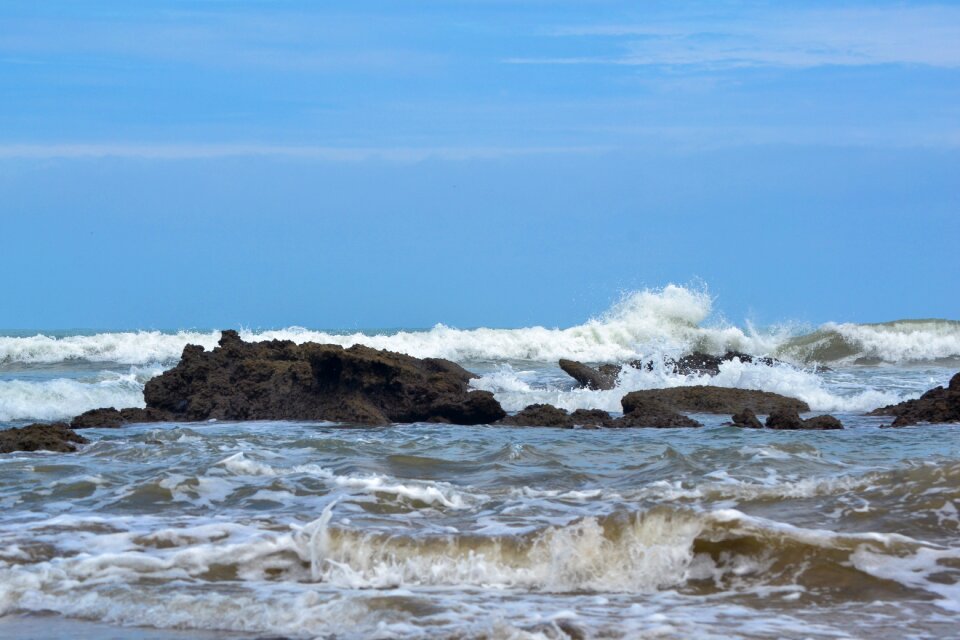 Ocean landscape beach photo