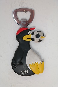 Kitchen help penguin sad