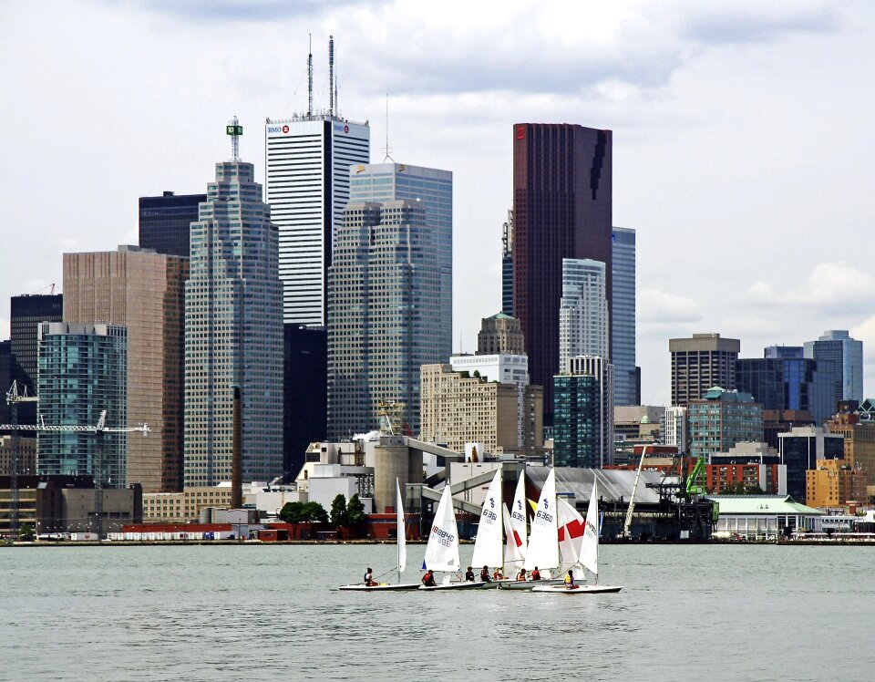 Cityscape downtown photo