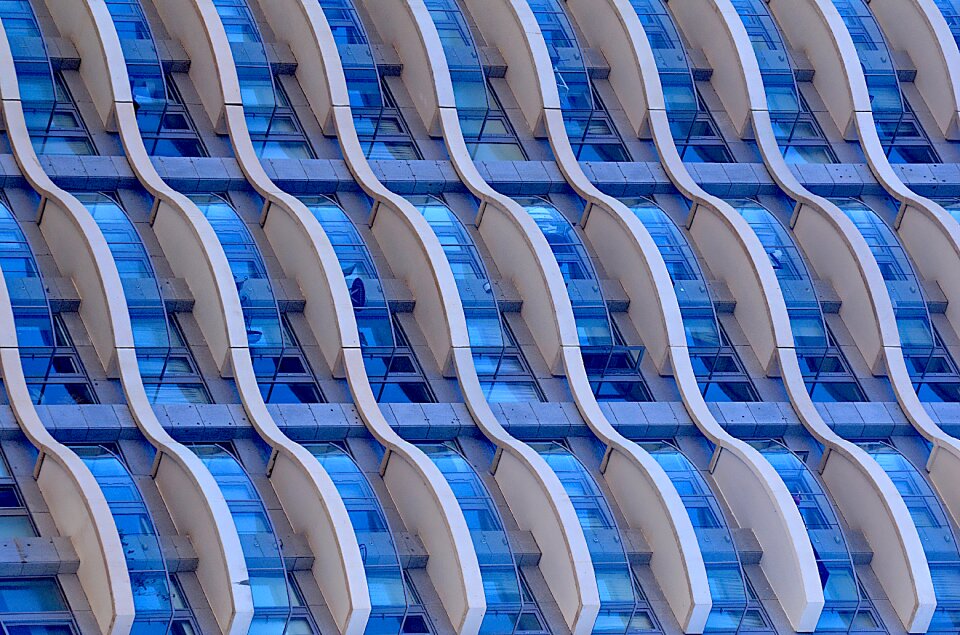 Steel abstract urban