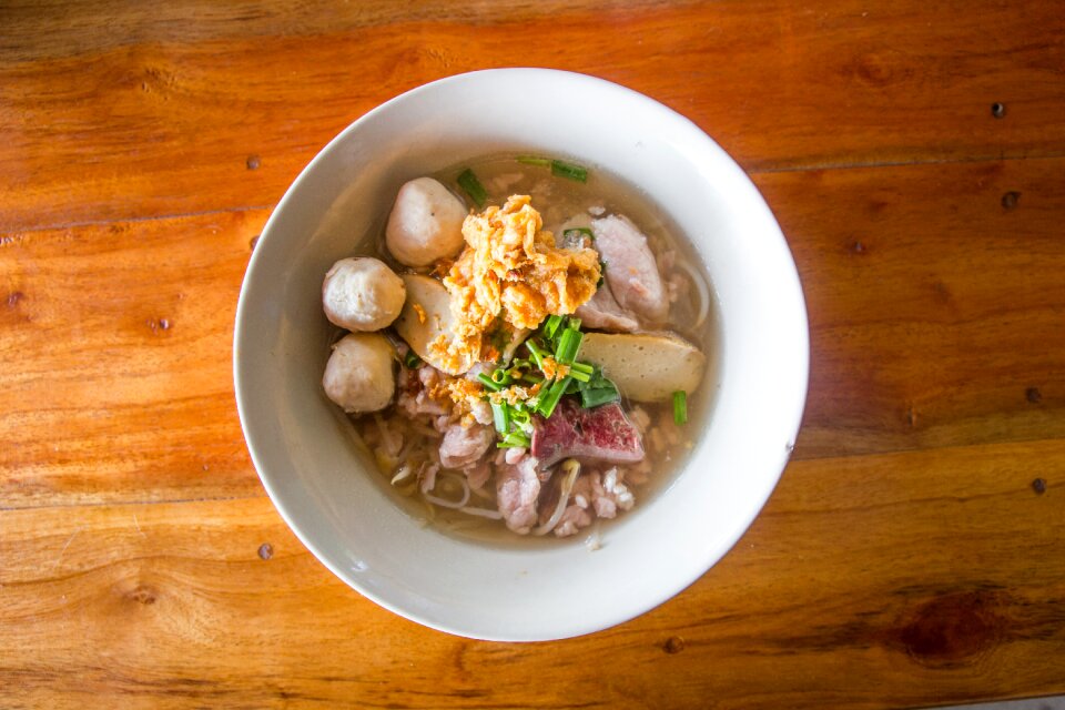 Noodle line thailand food