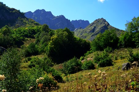 Abkhazia mountains nature