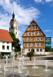 Filderdom fountain architecture