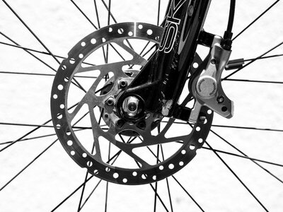 Bike brake cycling photo