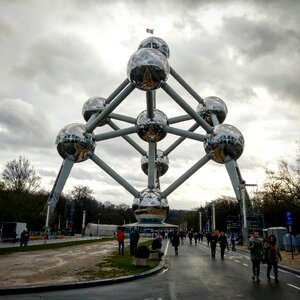 Big city architecture monument photo