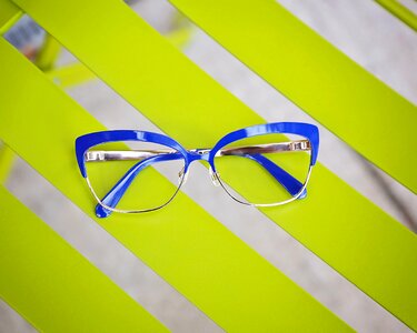 Neon frames glasses