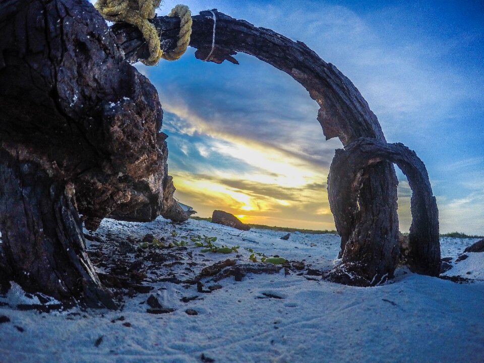 Rock landscape travel