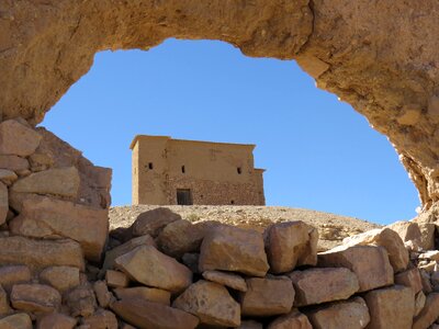 Rock archaeology morocco
