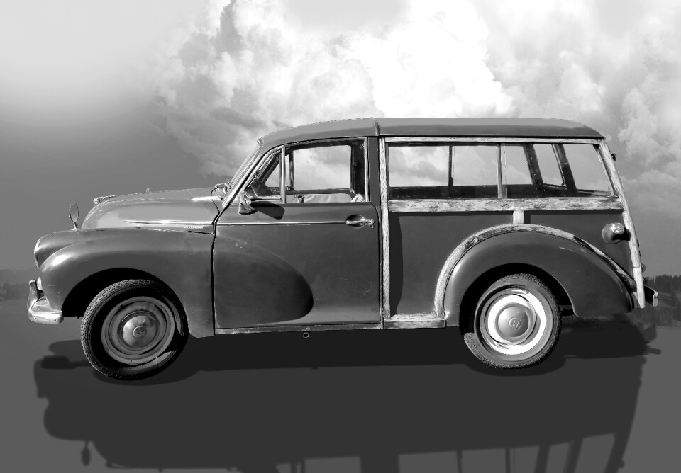 British car brand oldtimer vans