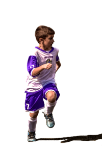 Soccer child game photo