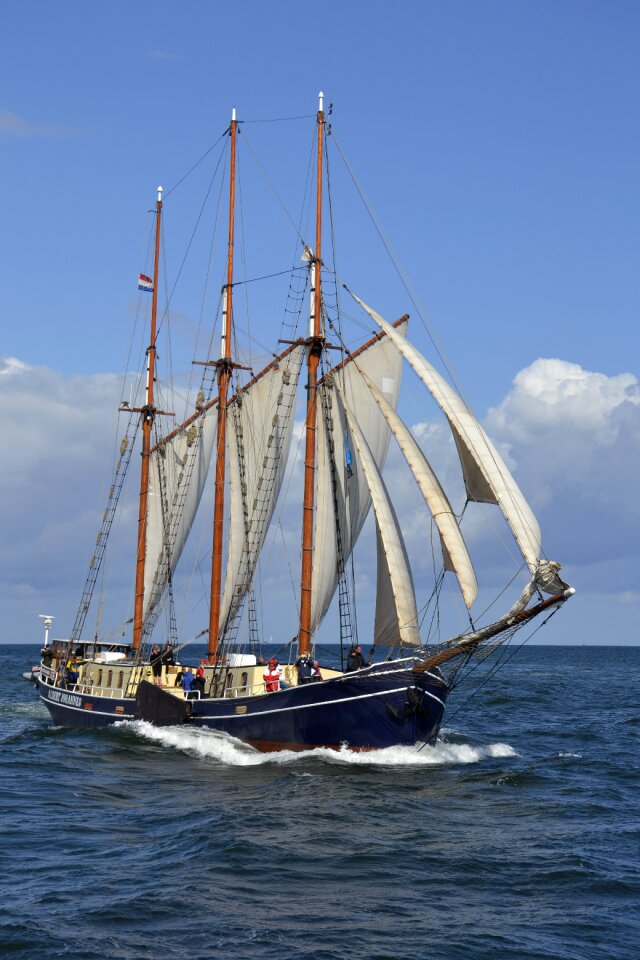 Boat sea sailing boat