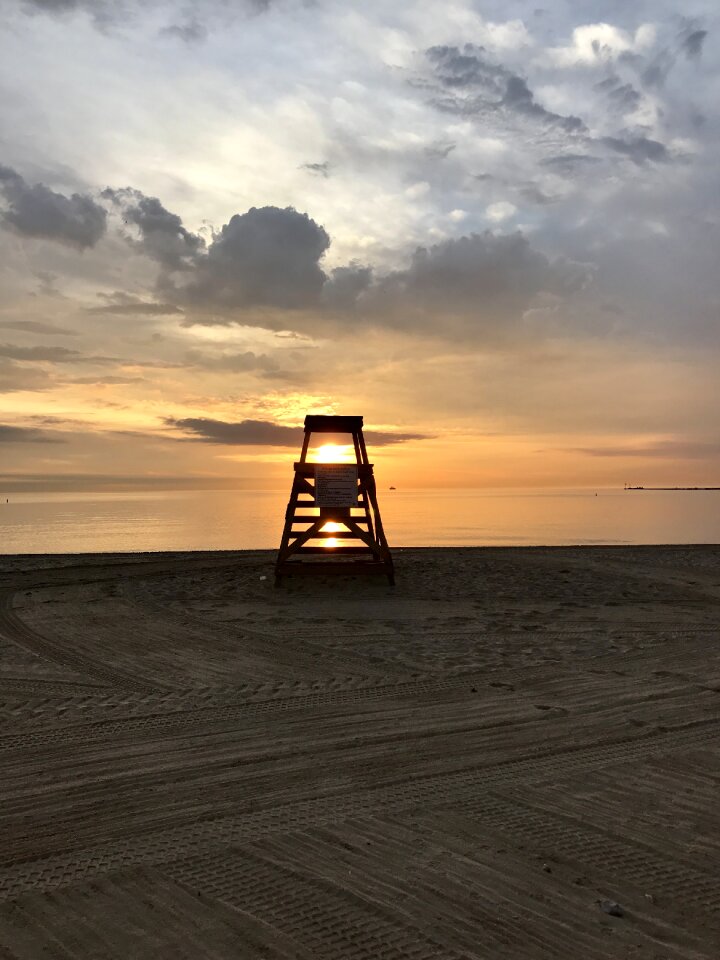 Ocean beach lake michigan