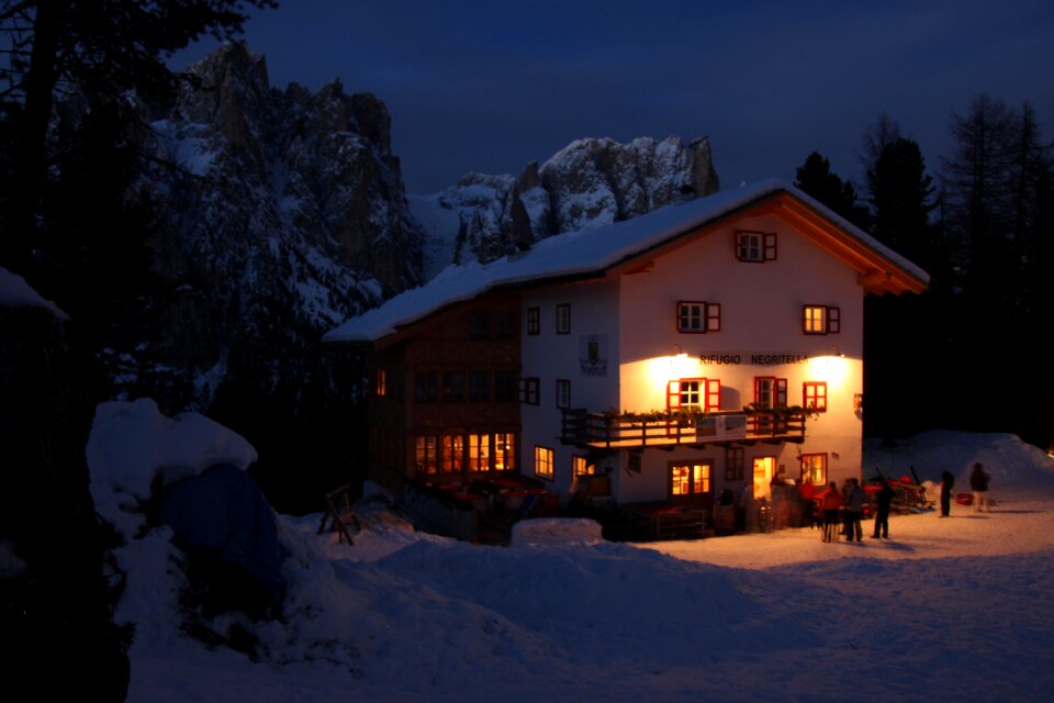 Winter italy alpine