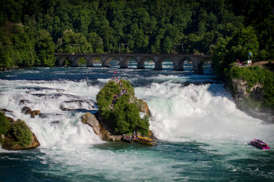 Waterfall travel rhine