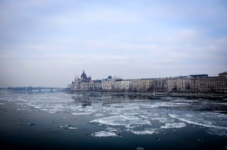 Hungary budapest ice photo